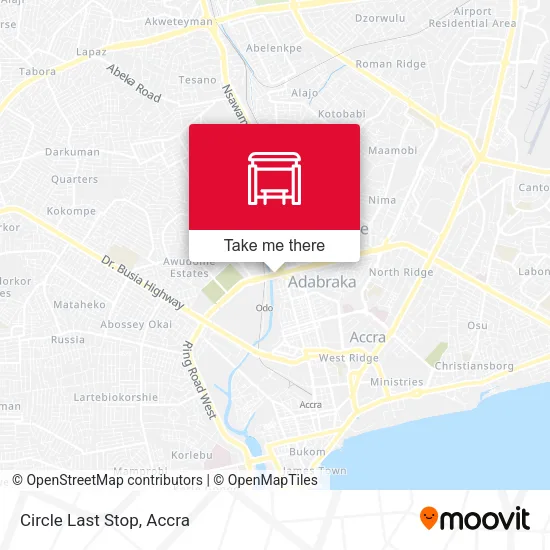 Circle Last Stop map
