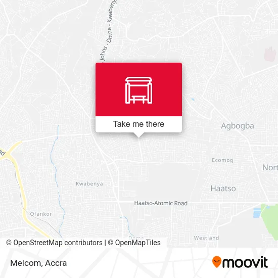 Melcom map