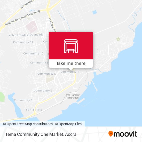 Tema Community One Market map