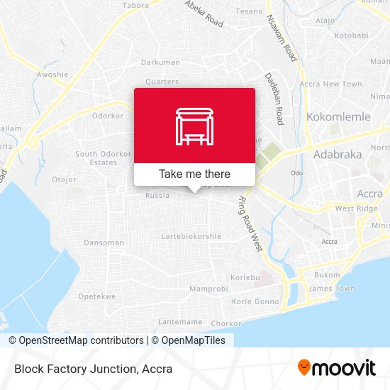 Block Factory Junction map