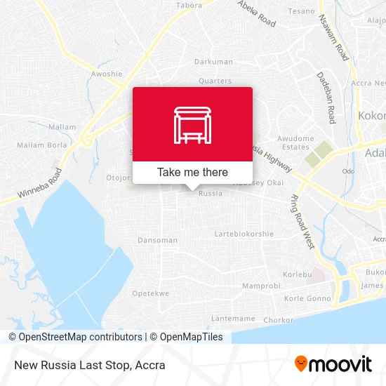 New Russia Last Stop map