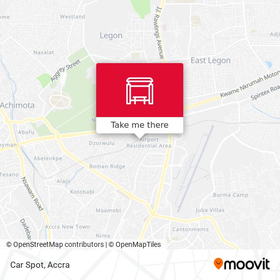 Car Spot map