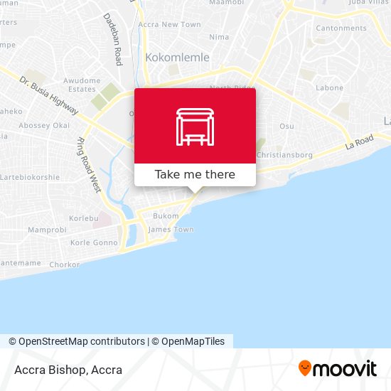 Accra Bishop map