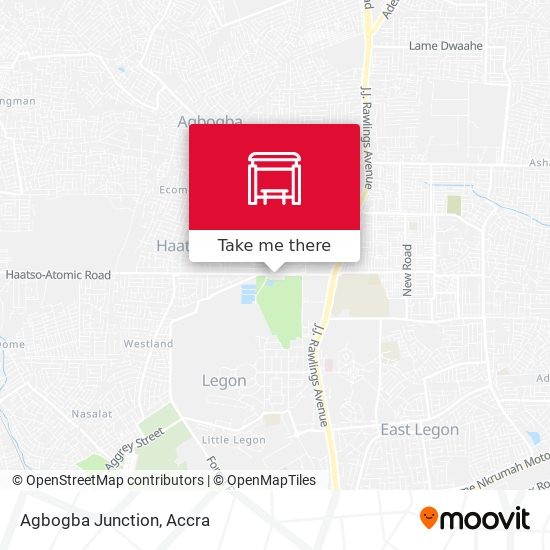 Agbogba Junction map
