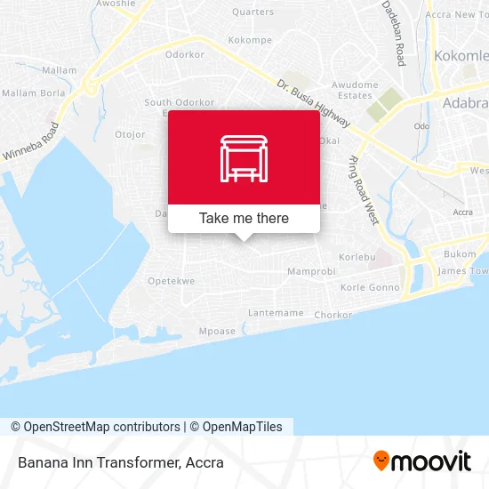 Banana Inn Transformer map