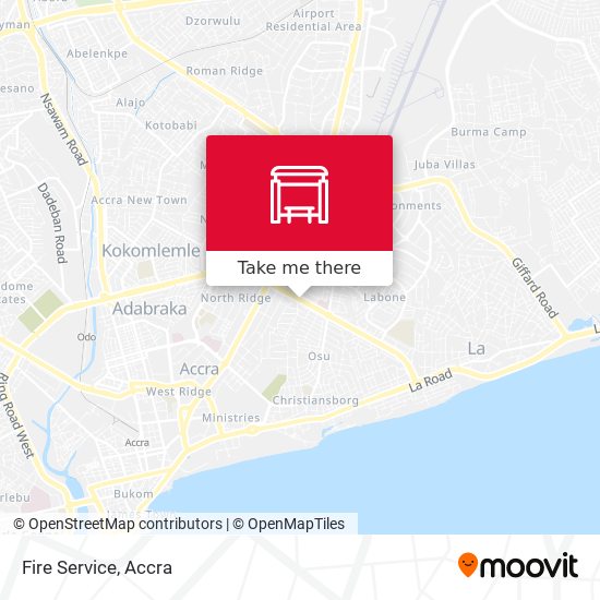Fire Service map