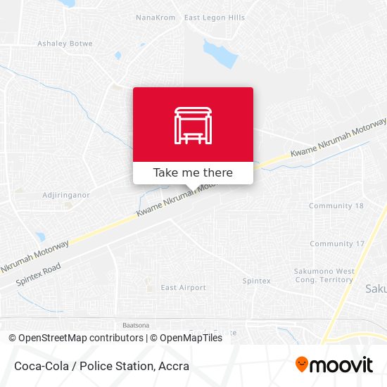 Coca-Cola / Police Station map