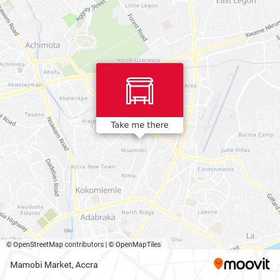 Mamobi Market map