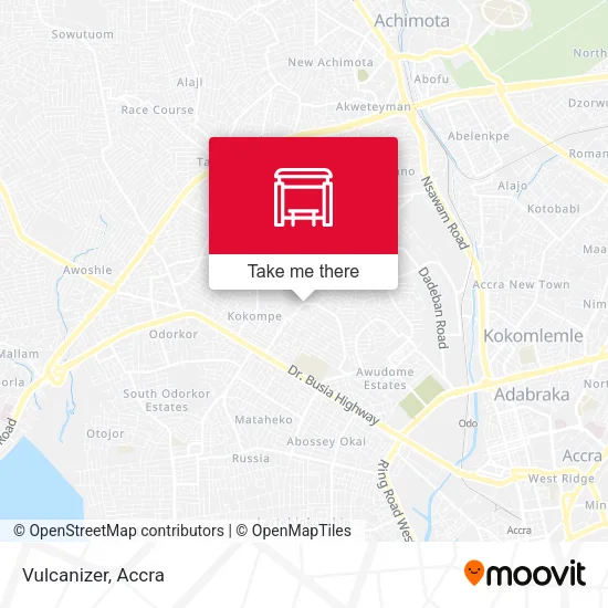 Vulcanizer map