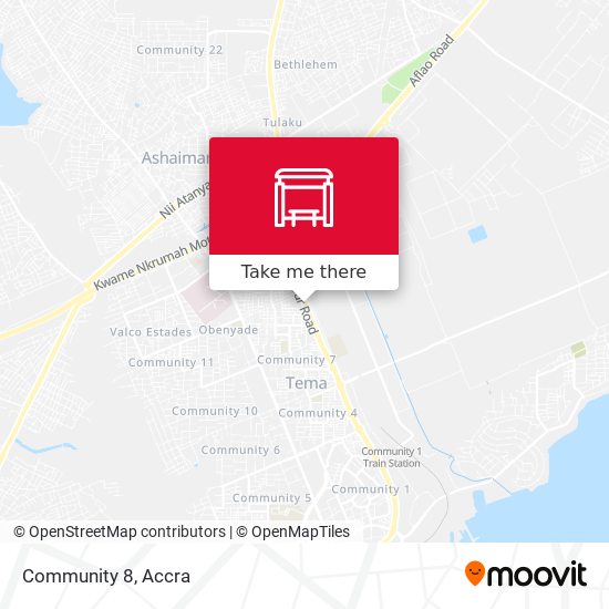 Community 8 map
