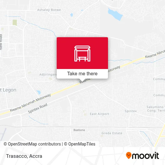 Trasacco map