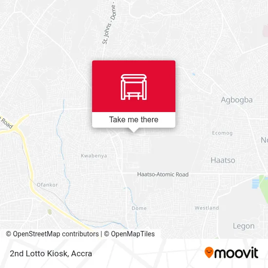 2nd Lotto Kiosk map