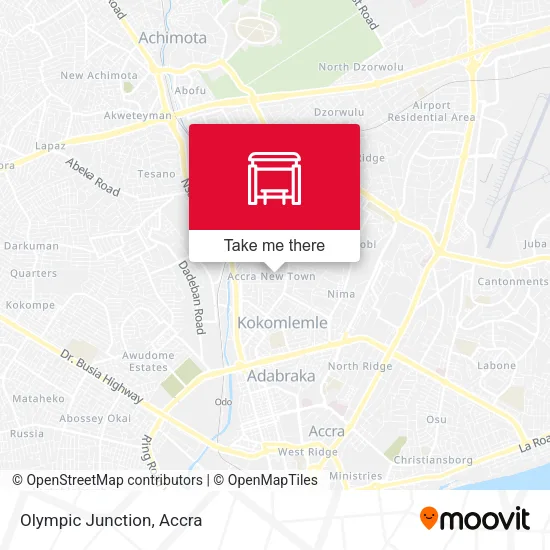 Olympic Junction map