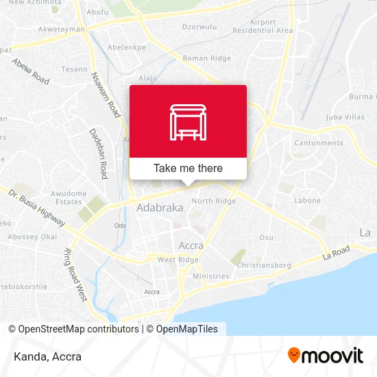 Kanda map