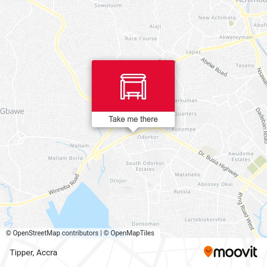 Tipper map