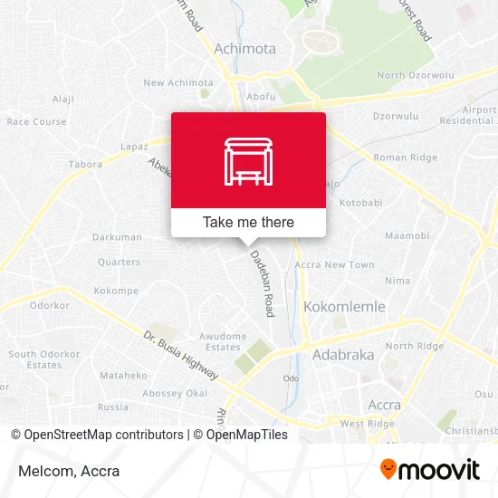 Melcom map