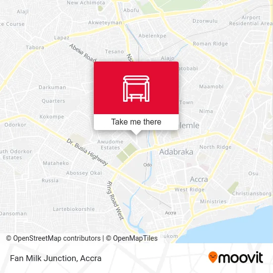 Fan Milk Junction map