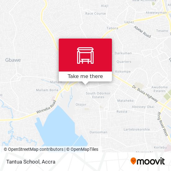 Tantua School map