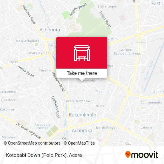 Kotobabi Down (Polo Park) map