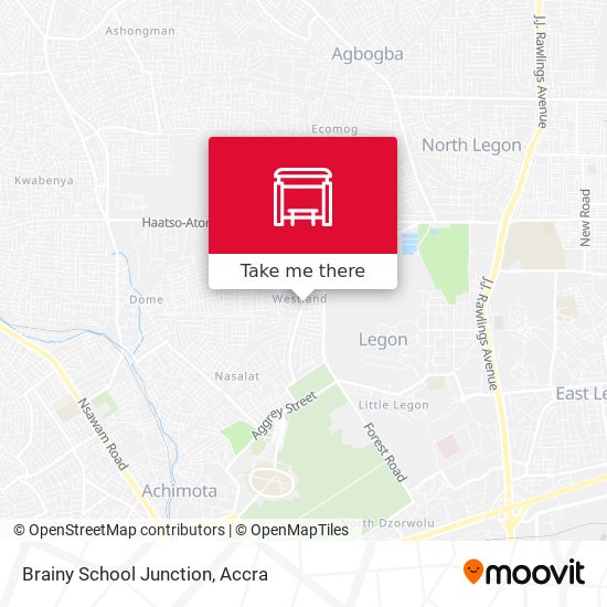 Brainy School Junction map