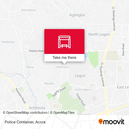 Police Container map