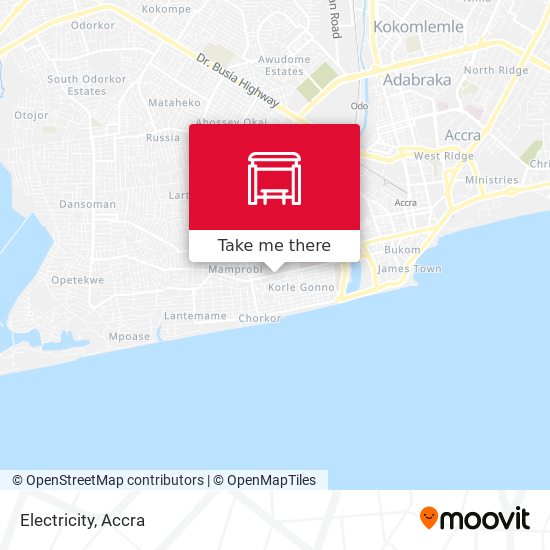 Electricity map