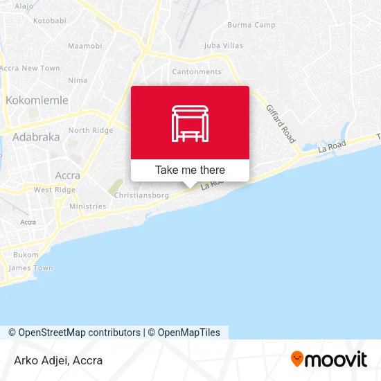 Arko Adjei map