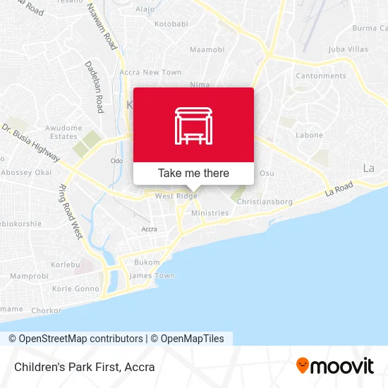 Children's Park First map