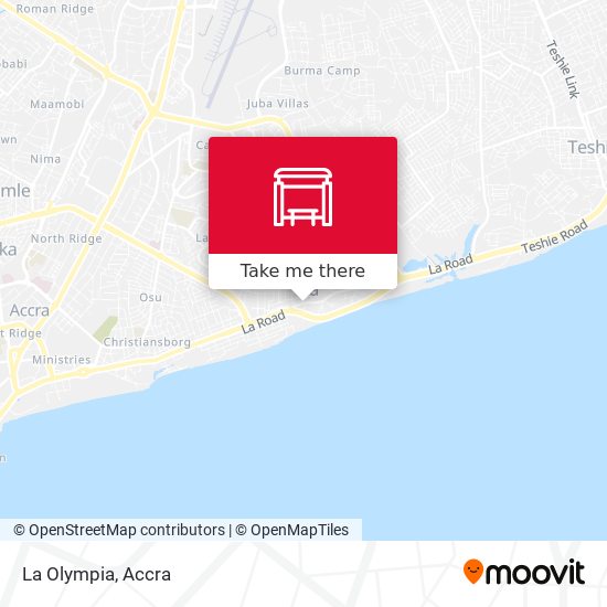 La Olympia map