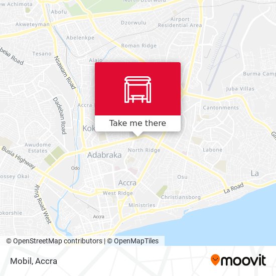 Mobil map