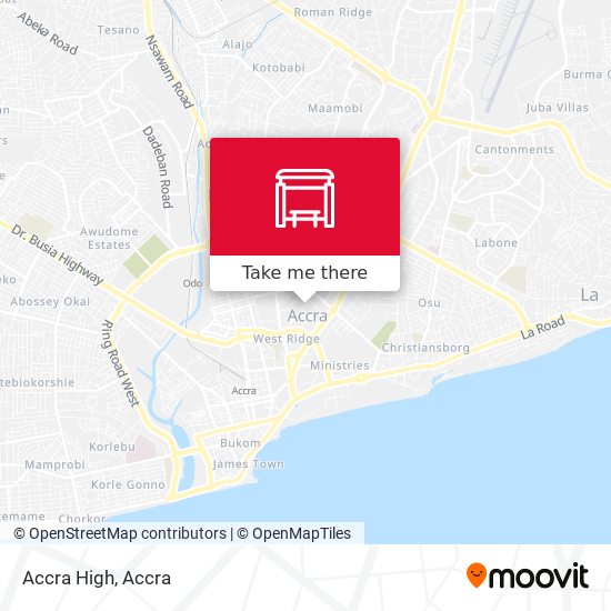 Accra High map