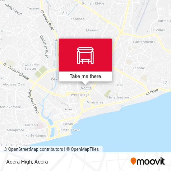 Accra High map