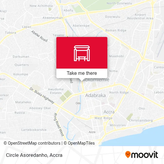 Circle Asoredanho map