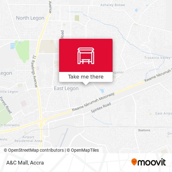 A&C Mall map