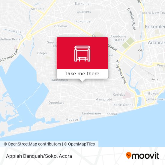 Appiah Danquah/Soko map