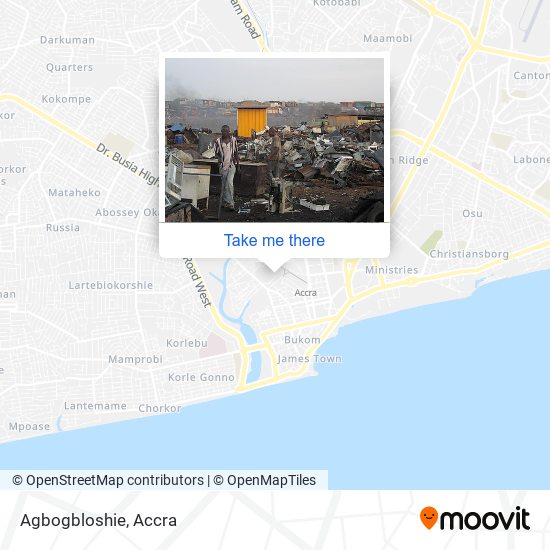Agbogbloshie map