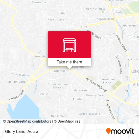 Glory Land map