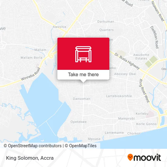 King Solomon map