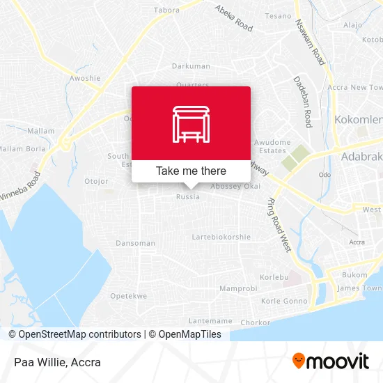 Paa Willie map