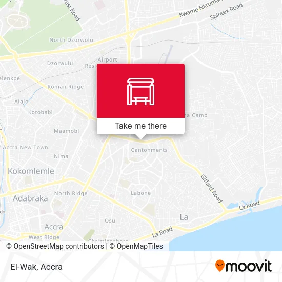 El-Wak map