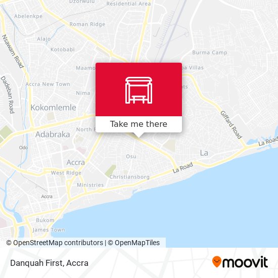 Danquah First map