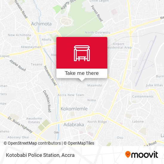 Kotobabi Police Station map