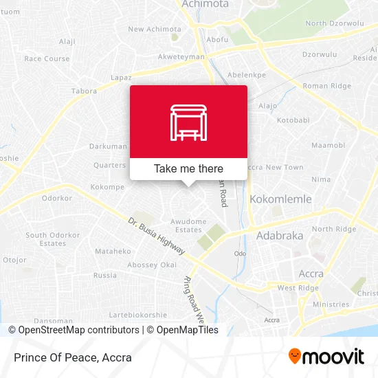 Prince Of Peace map