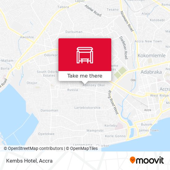 Kembs Hotel map