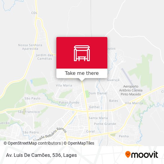 Av. Luís De Camões, 536 map