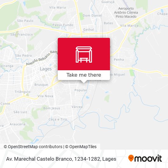 Av. Marechal Castelo Branco, 1234-1282 map