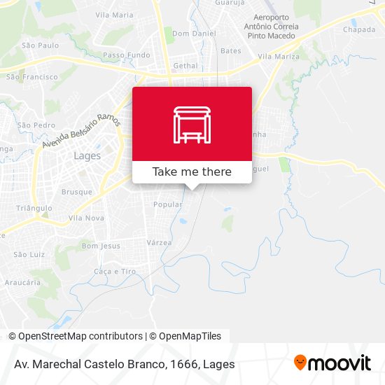 Av. Marechal Castelo Branco, 1666 map