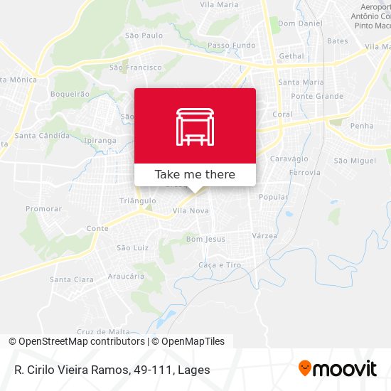 R. Cirilo Vieira Ramos, 49-111 map