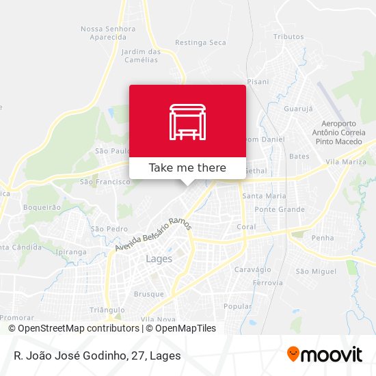 R. João José Godinho, 27 map