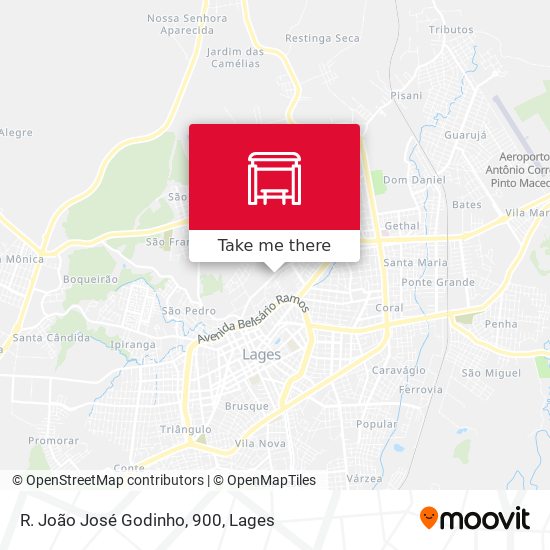 R. João José Godinho, 900 map